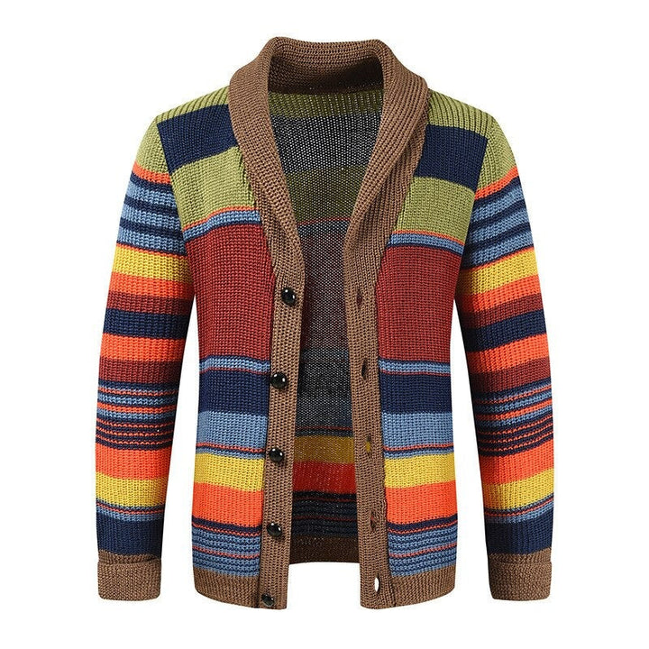 Men's Multicolor Cardigan