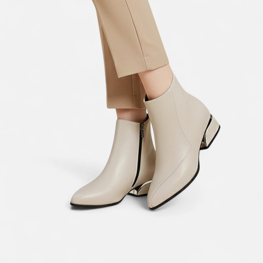 Elegant Pointed-Toe Women's Ankle Boots