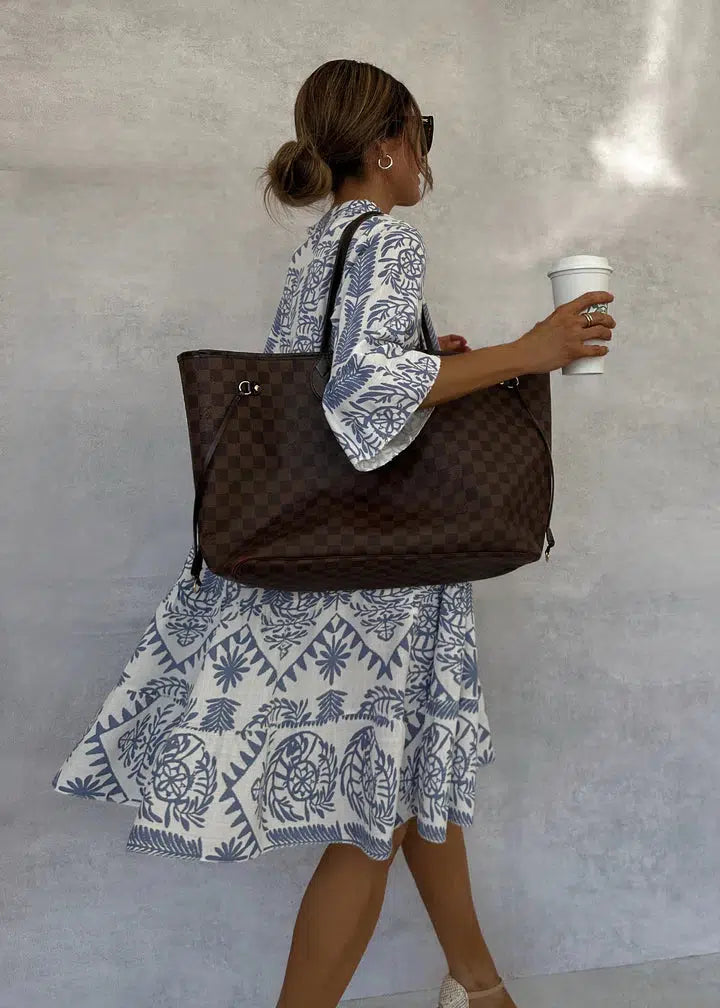 Stylish Printed Women's Dress