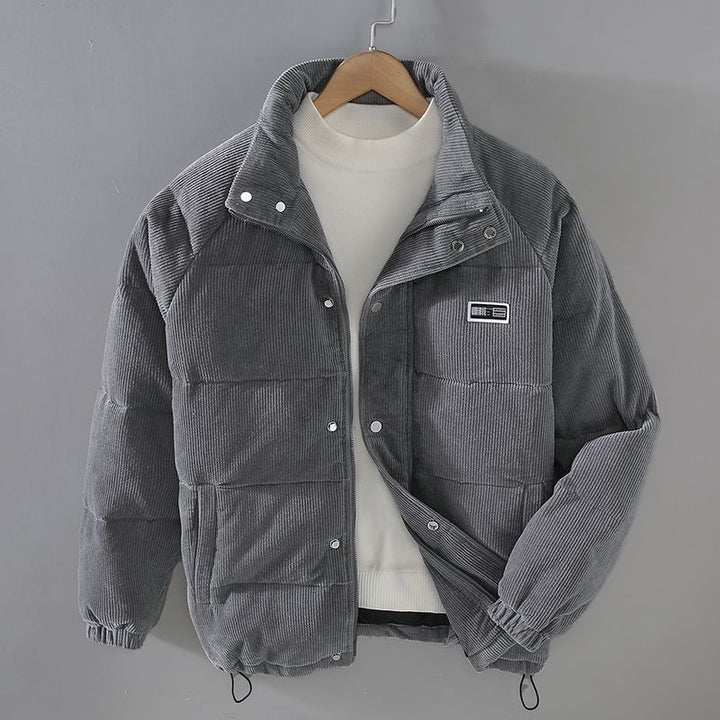 Thermal-Insulated Corduroy Jacket for Men with Comfort Fit