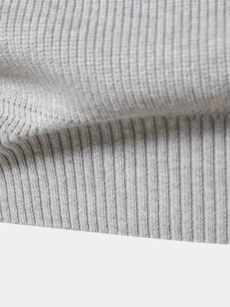 Elegant Quarter Zip Sweater - Cross & Crown - Cross & Crown