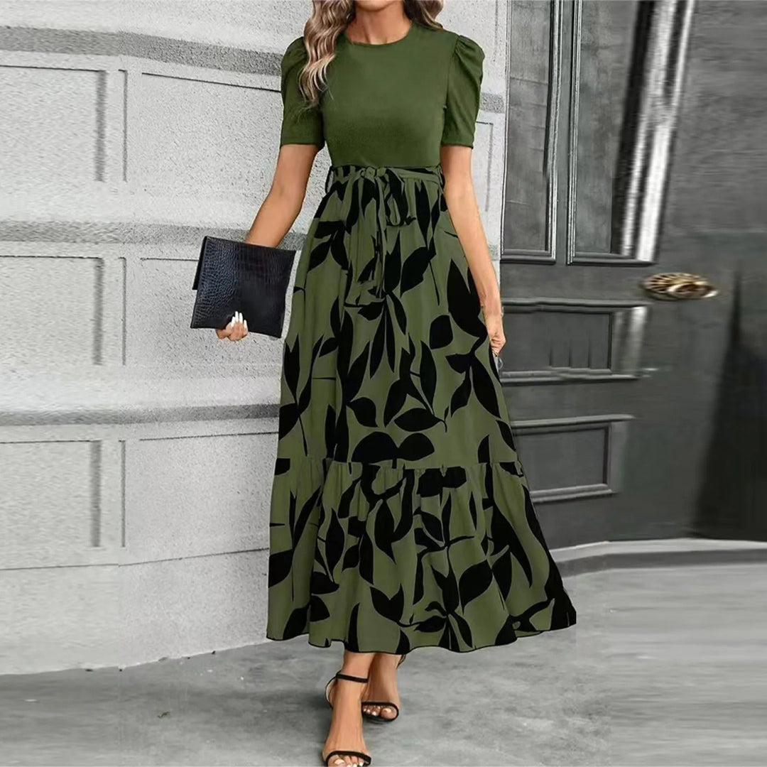 Elegant Floral Women's Maxi Dress