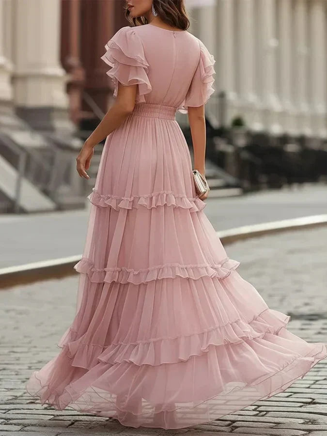 Elegant Women's Wedding Maxi Dress