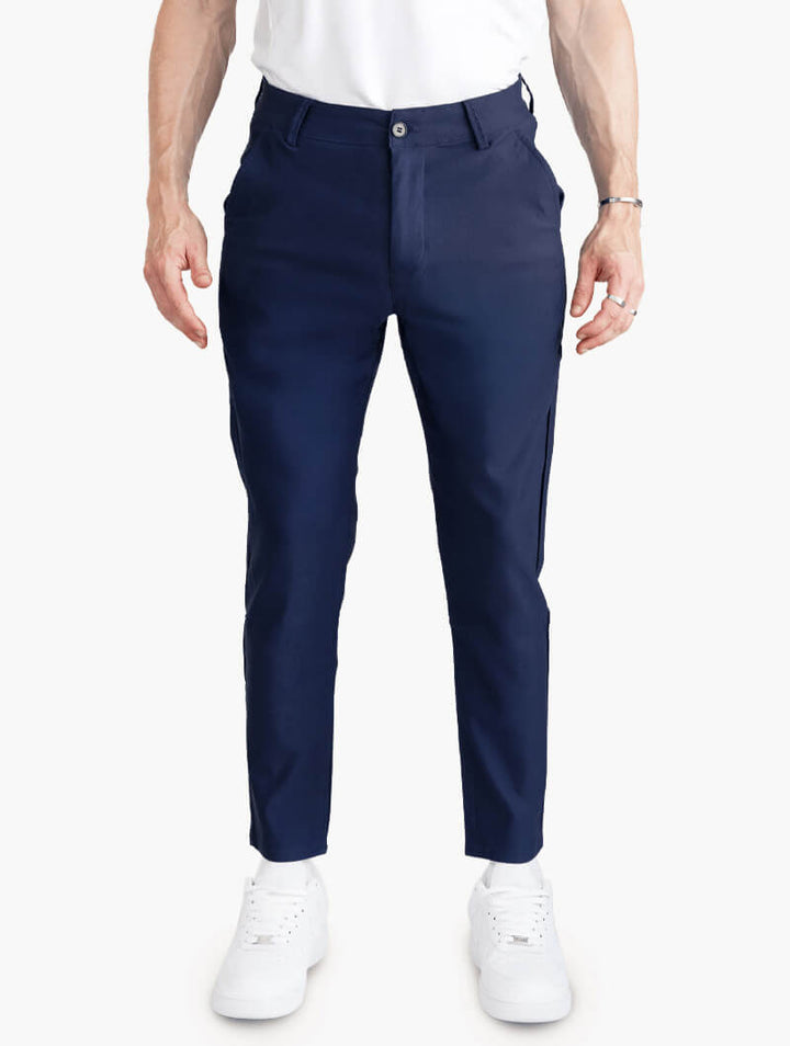 Elastic Slim-Fit Men's Pants