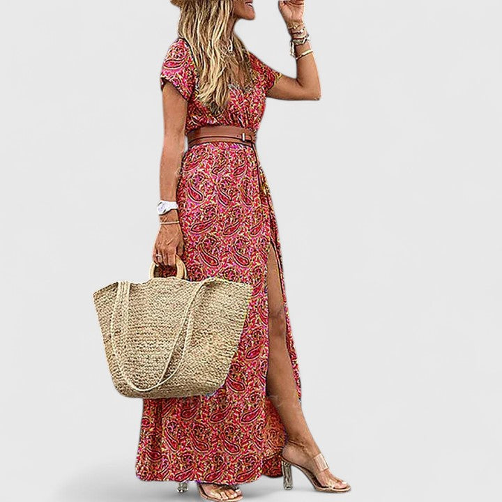 Sophisticated Bohemian Women's Maxi Dress