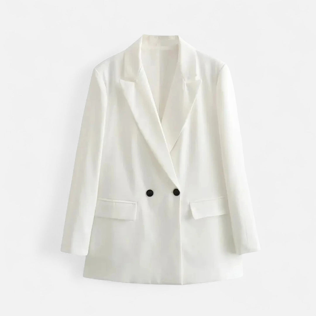 Women's Double-Breasted Vintage Blazer