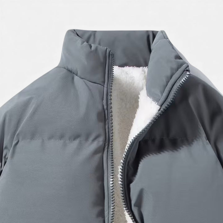 Warm Quilted Men's Puffer Jacket