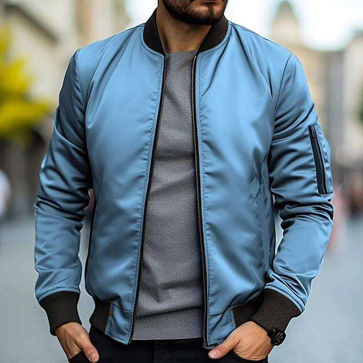 Classic Men's Bomber Jacket - Pilot Style with a Modern Fit