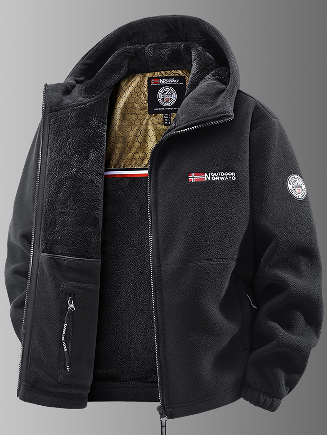 Thermo-Fleece Lined Winter Jacket for Men