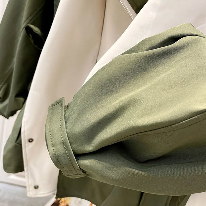 Elegant Weather-Resistant Windproof Women's Jacket