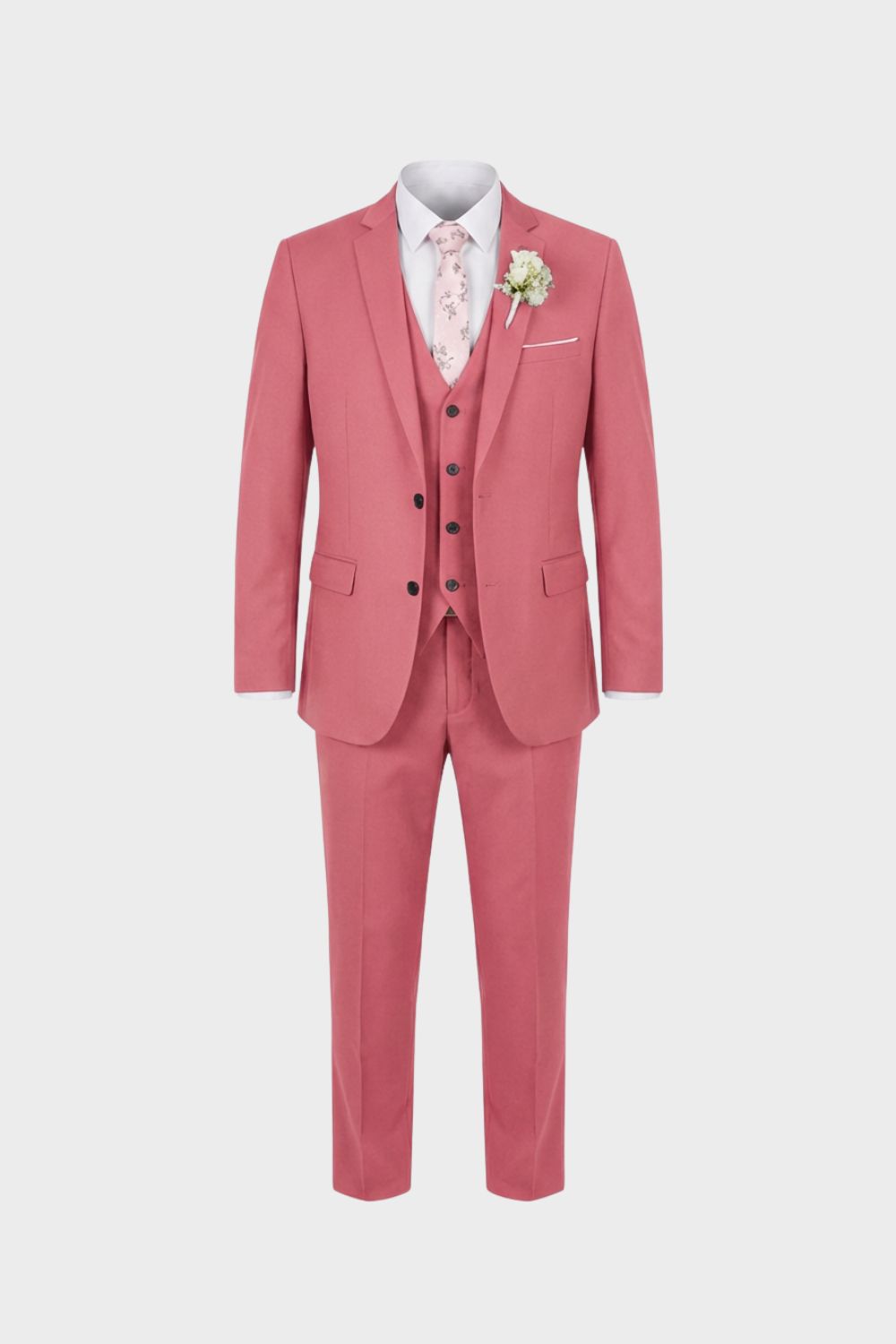 Elegant 3-Piece Men's Suit Set with Vest