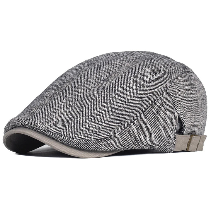 Classic Men's Beret - Adjustable and Timeless Elegant