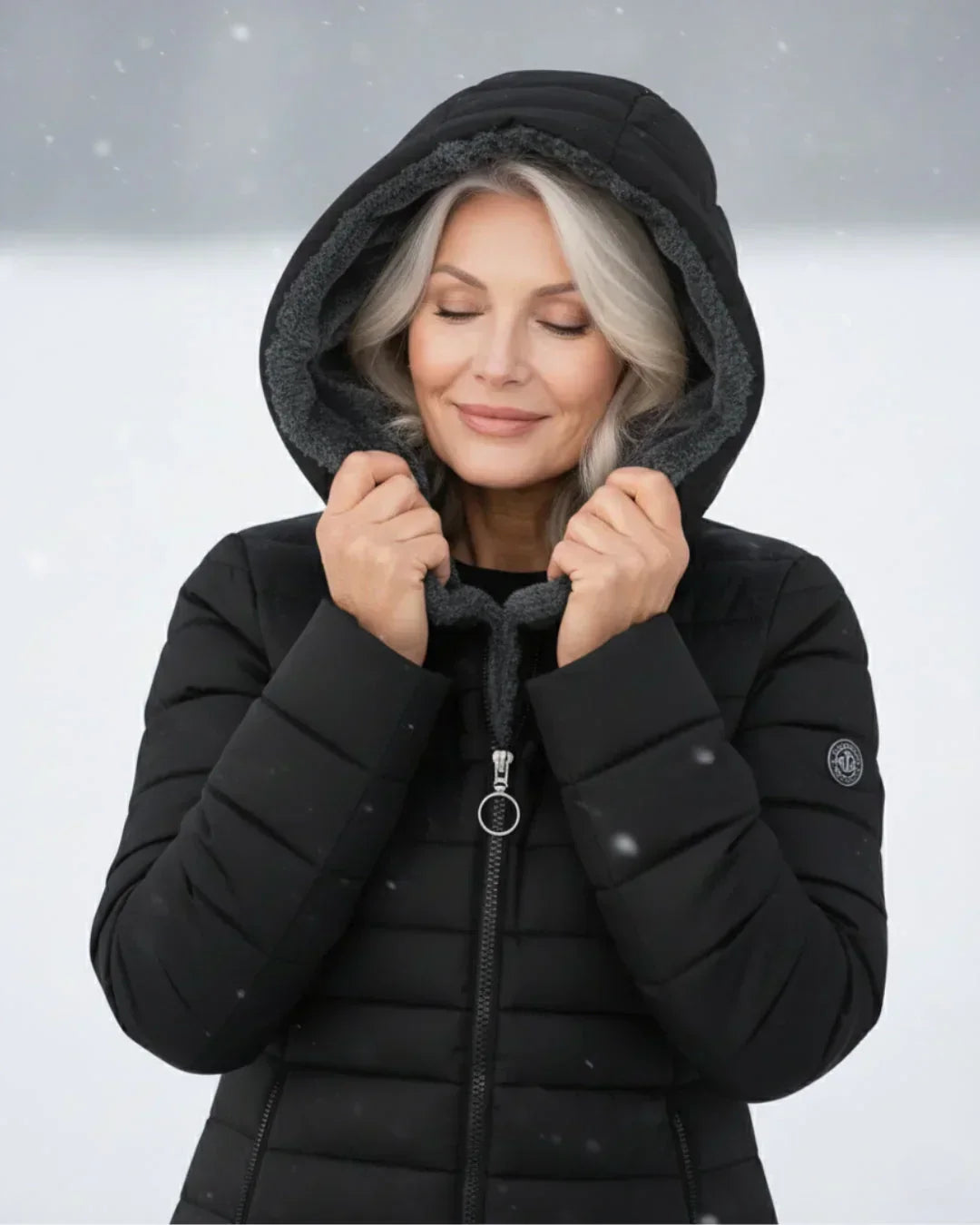 Warm Elegant Women's Padded Winter Jacket