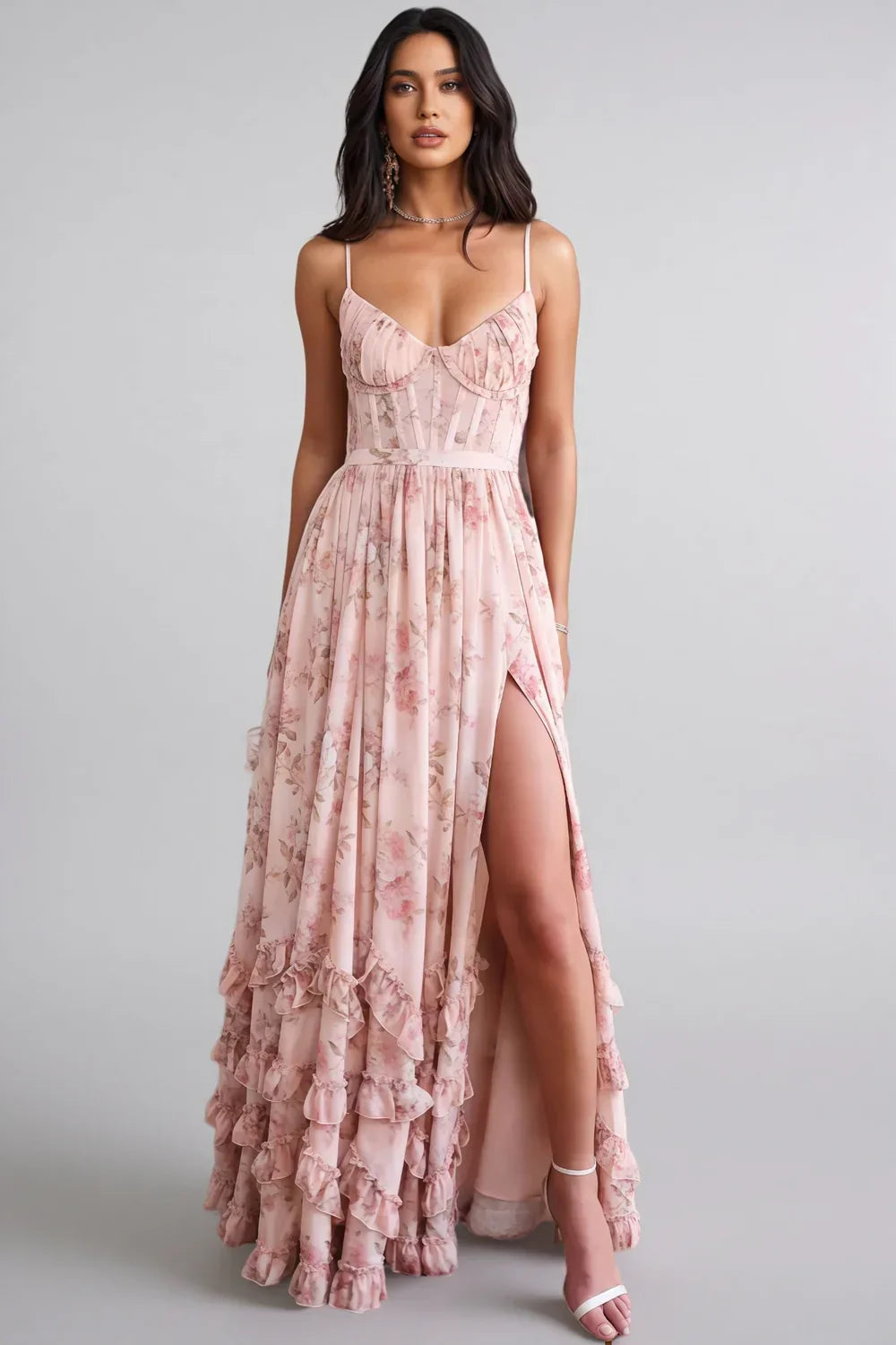 Elegant Flowing Women's Summer Dress