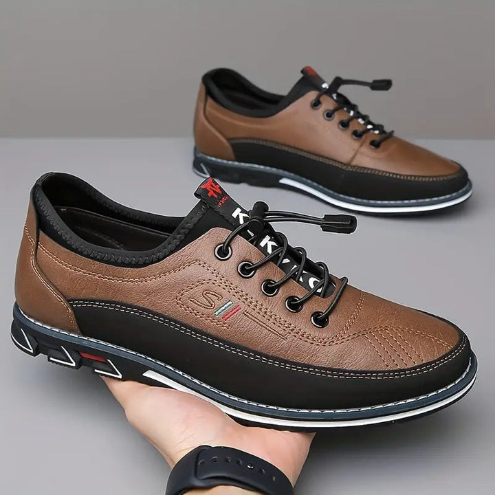 Men's Leather Comfort Sneakers