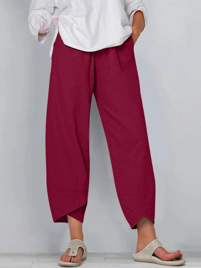 Comfortable Wide Leg Women's Summer Pants