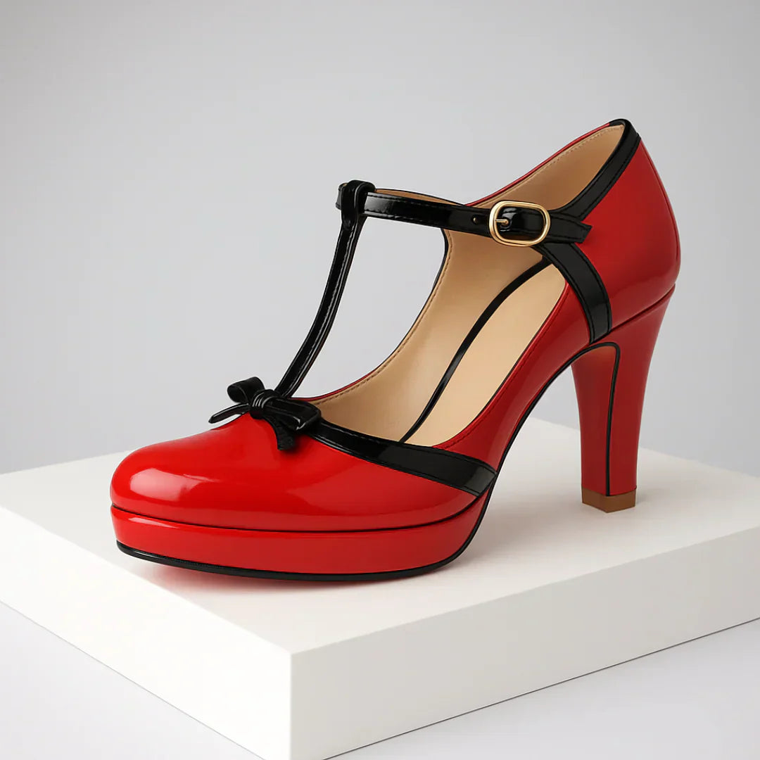 Elegant Women's Pumps with Mid-Height Heel