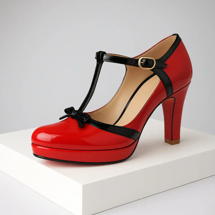 Elegant Women's Pumps with Mid-Height Heel