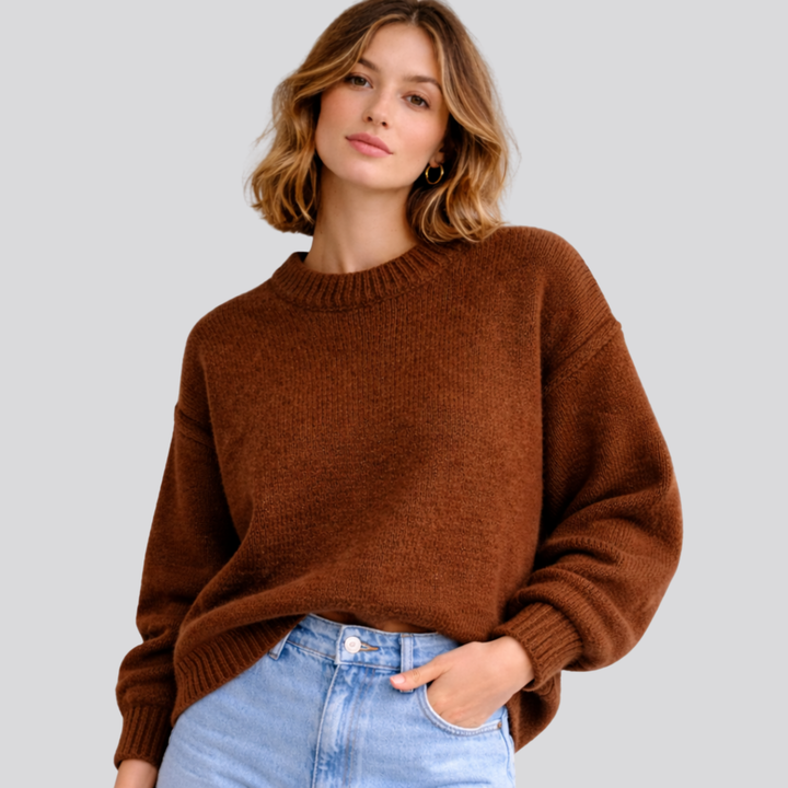 Soft Oversized Women's Merino Wool Sweater