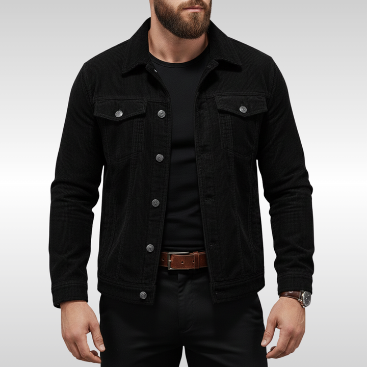 Classic Corduroy Men's Jacket with Modern Comfort