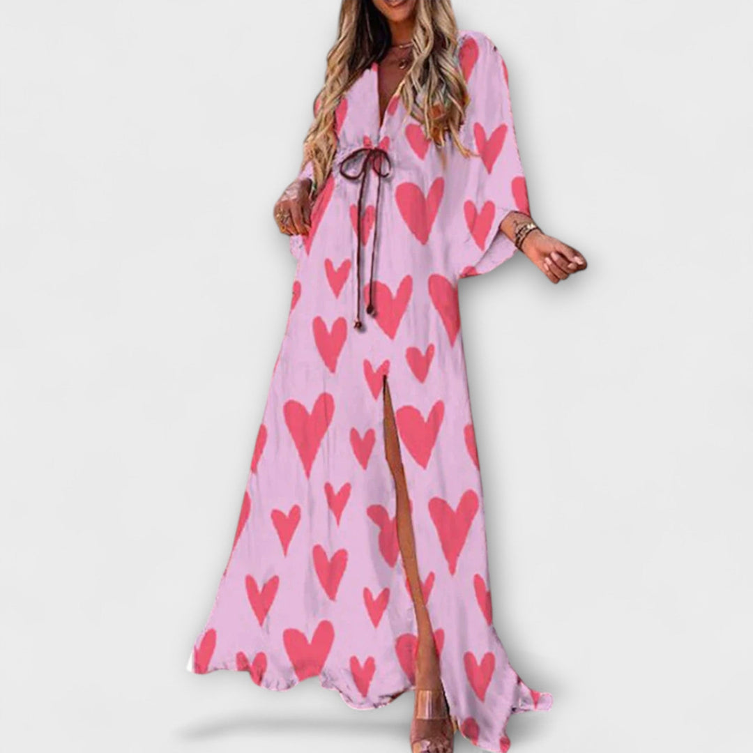 Colorful Women's Dress with Vibrant Colors - Flattering Silhouette