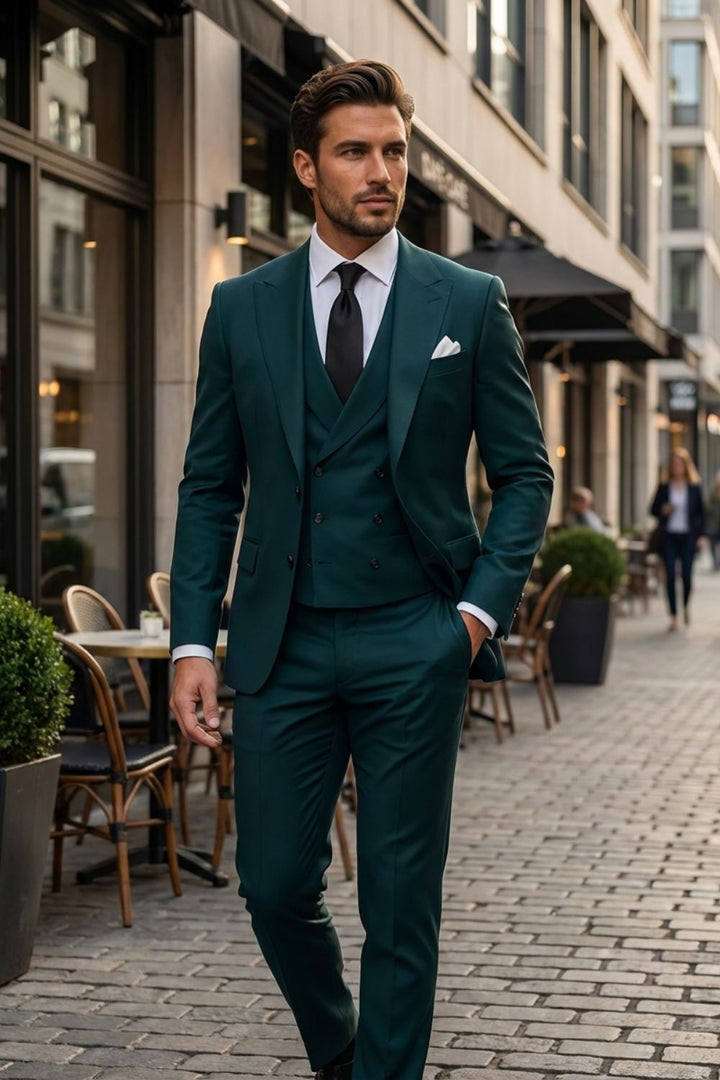 Classic Elegant Men's 3-Piece Suit