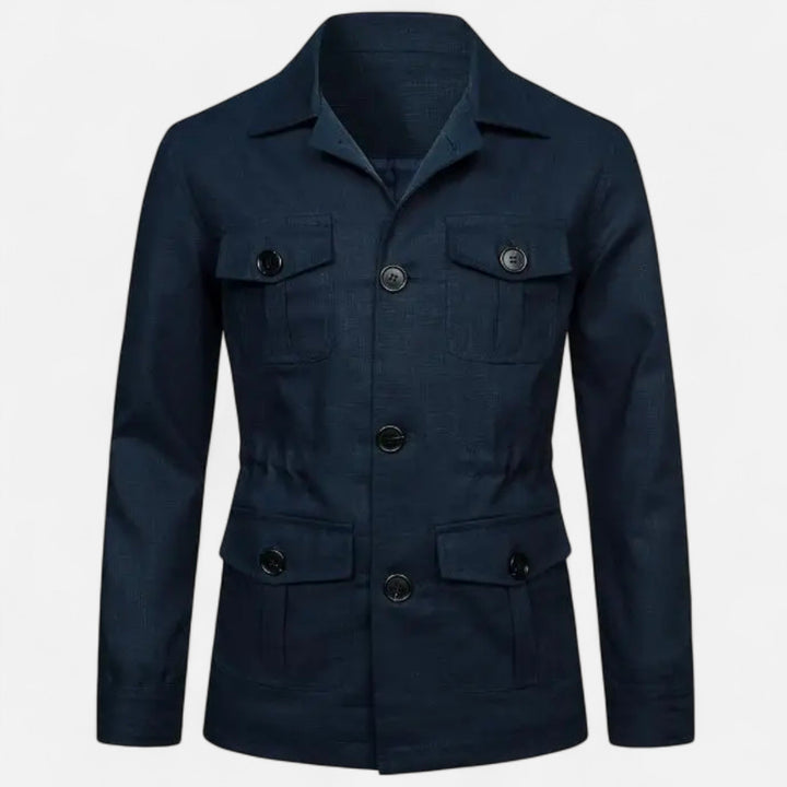 Functional Fall-Winter Men's Cargo Jacket