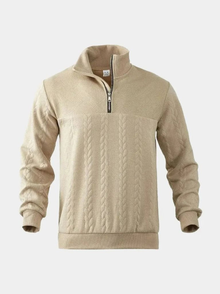 Essential Henry Quarter Zip Pullover - Cross & Crown - Cross & Crown