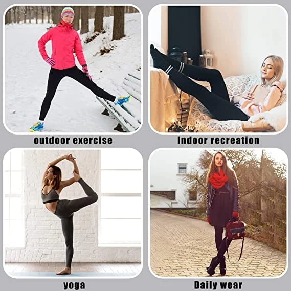 Women's Winter Pants with Warm Fleece Lining - Weatherproof and Stretch