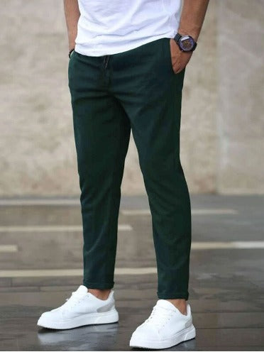 Men's Slim-Fit Stretch Casual Pants