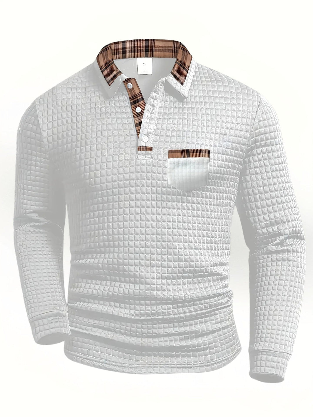Textured Knit Men's Polo