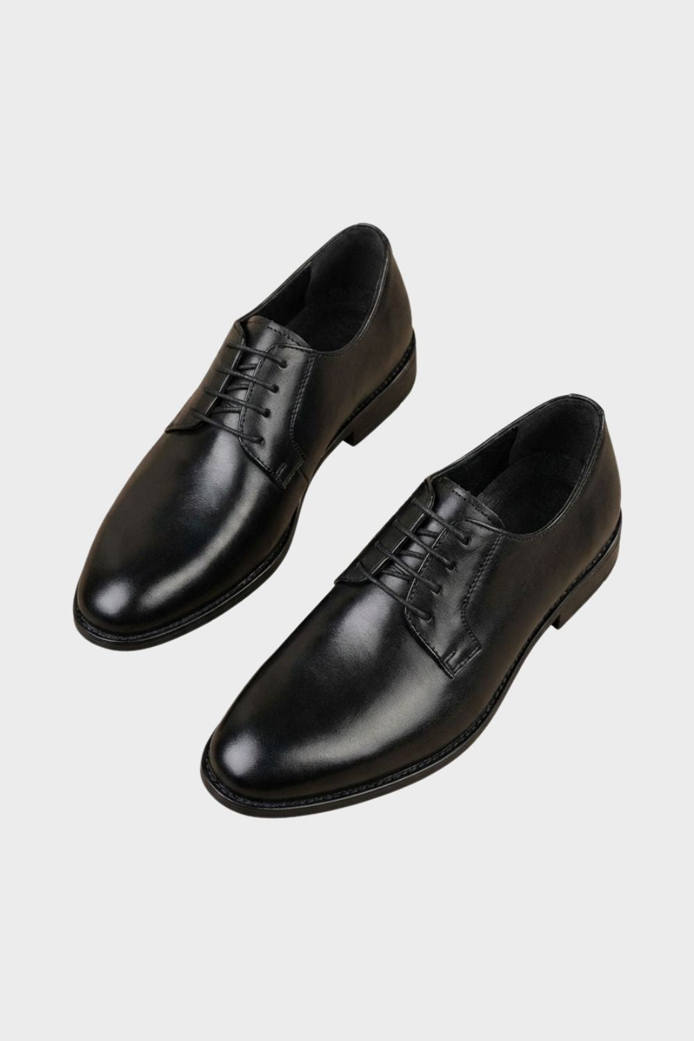 Elegant Men's Leather Lace-Up Dress Shoes
