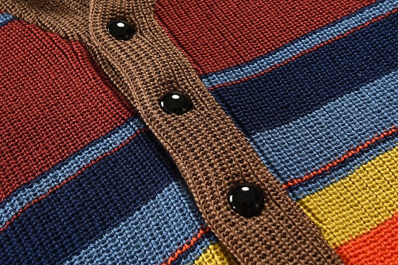 Men's Multicolor Cardigan