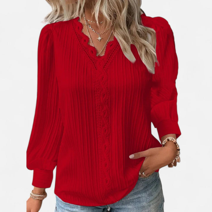 Elegant Chic Blouse for Women – Tailored Silhouette, Effortless Elegance