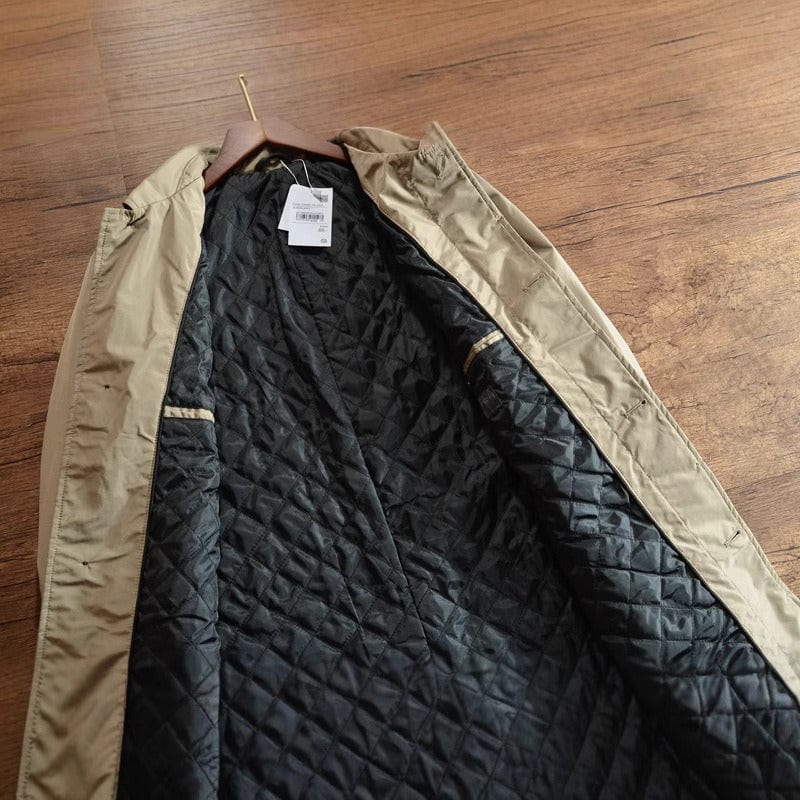 Weather-Resistant Men's Coastal Coat - Windproof and Water-Repellent