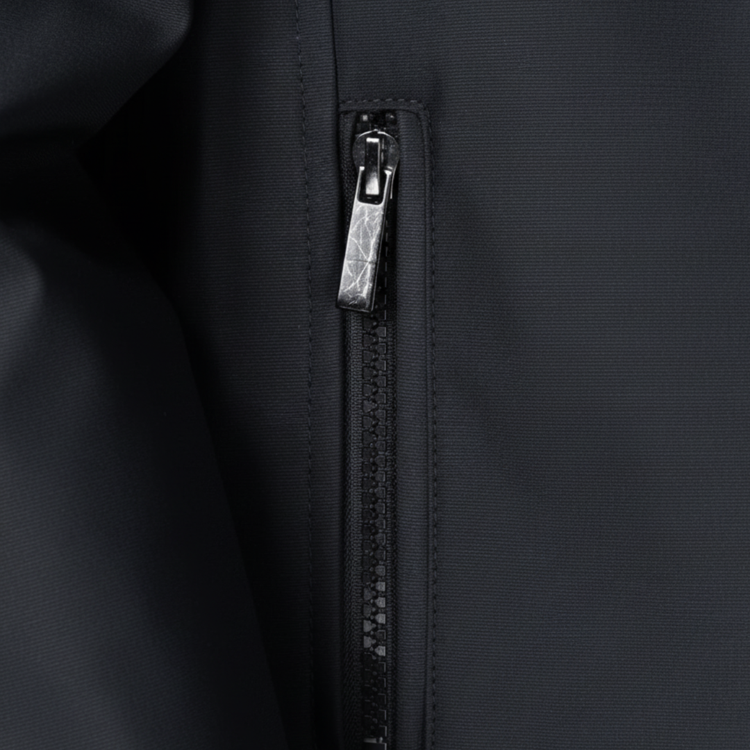 Elegant Warm Fleece-Lined Men's Jacket