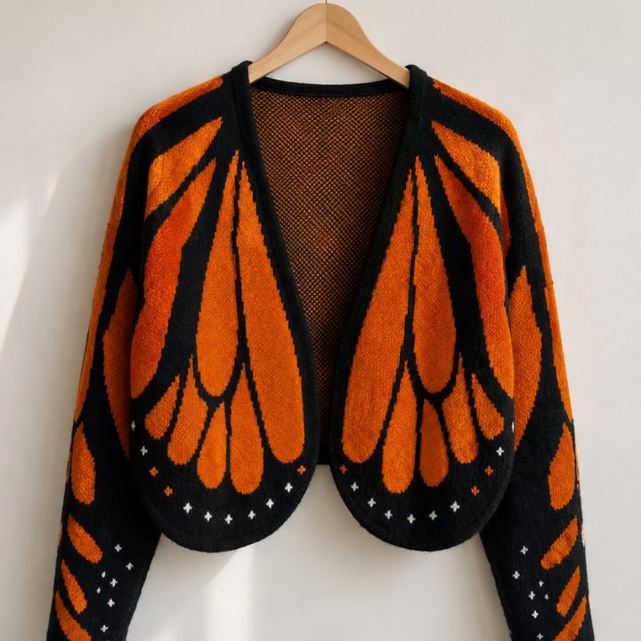 Stylish Butterfly Women's Cardigan