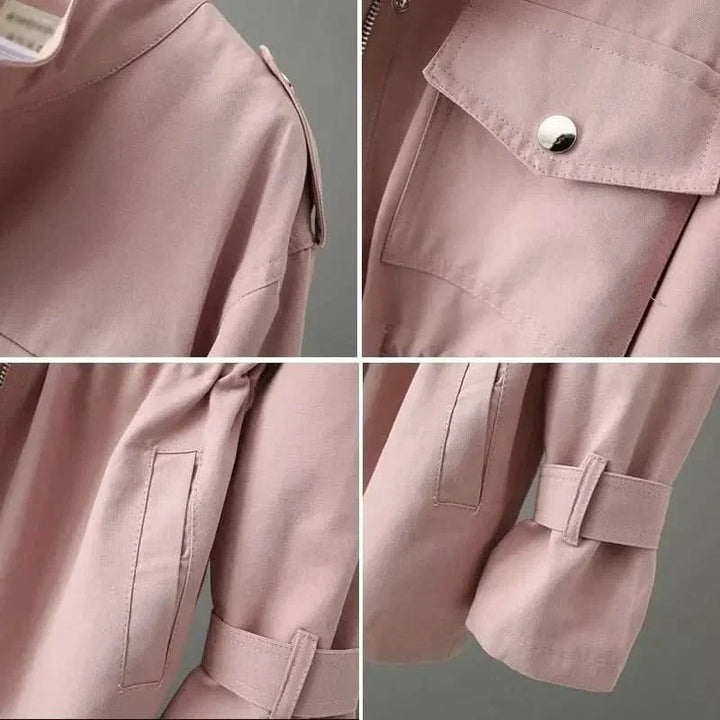 Stylish Utility Women's Overcoat
