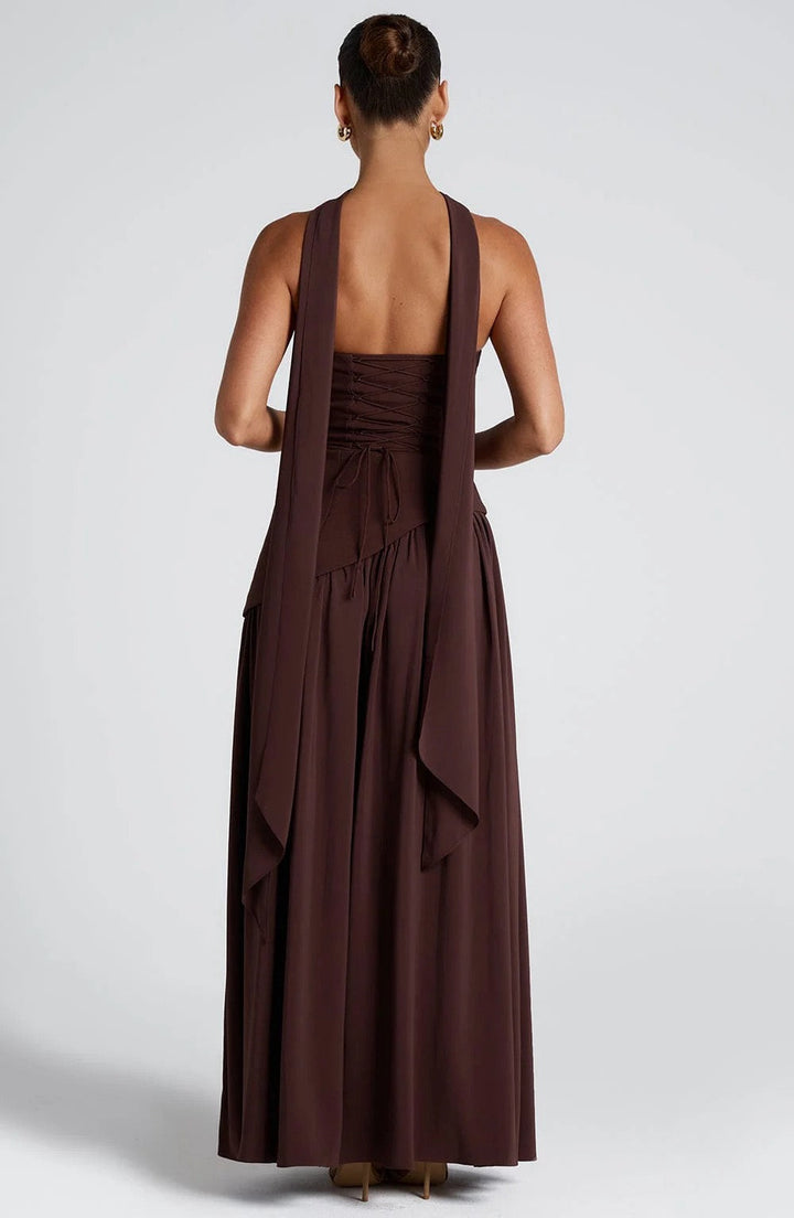 Elegant Flowing Women's Maxi Dress