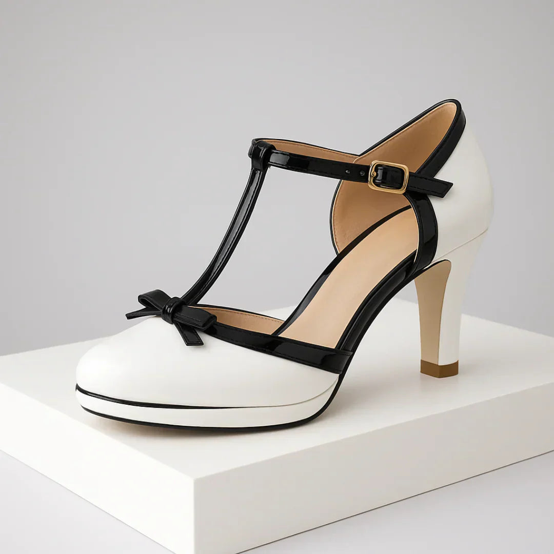 Elegant Women's Pumps with Mid-Height Heel