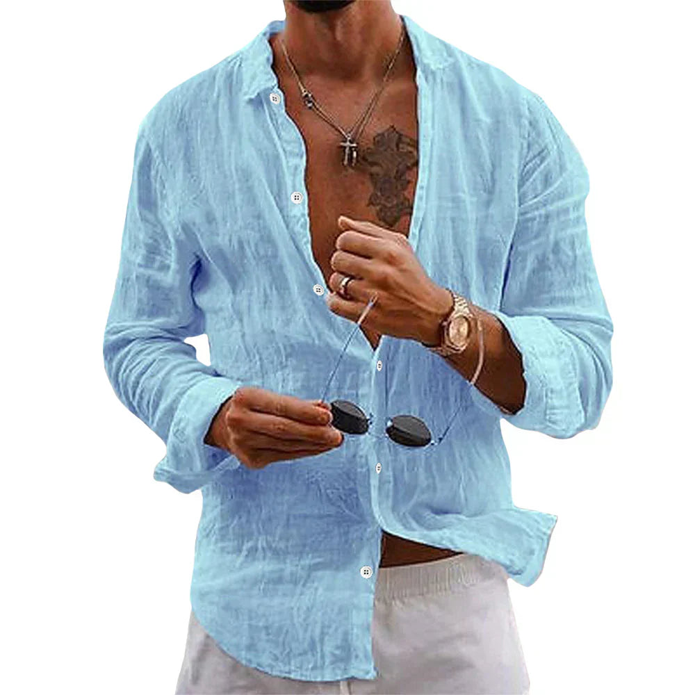 Premium Men's Linen Shirt