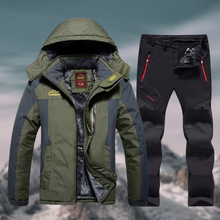 Waterproof and Windproof Warm Men's Winter Set