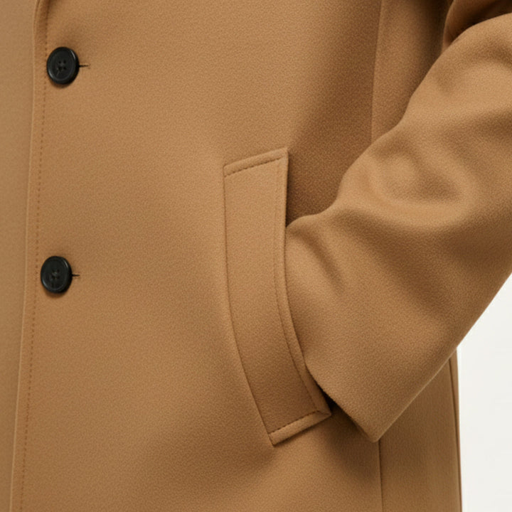 Classic Cotton Winter Men's Overcoat
