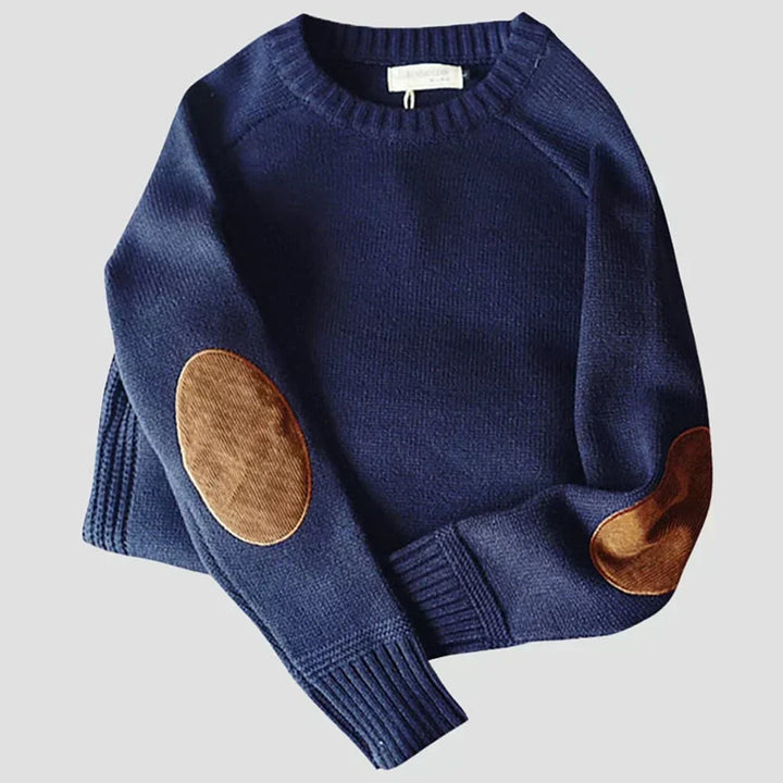 Classic Men's Alpine Sweater - Warm Knit Pullover for Winter