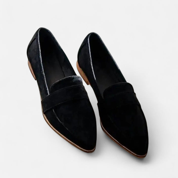 Elegant Retro Pointed-Toe Slippers for Women