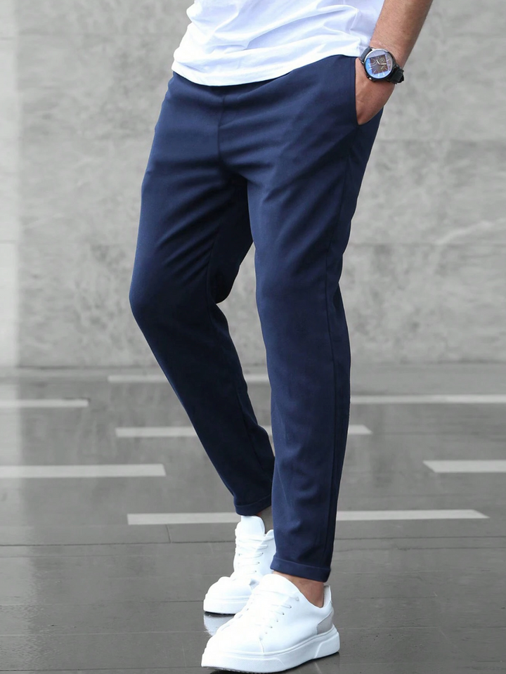 Men's Slim-Fit Stretch Casual Pants
