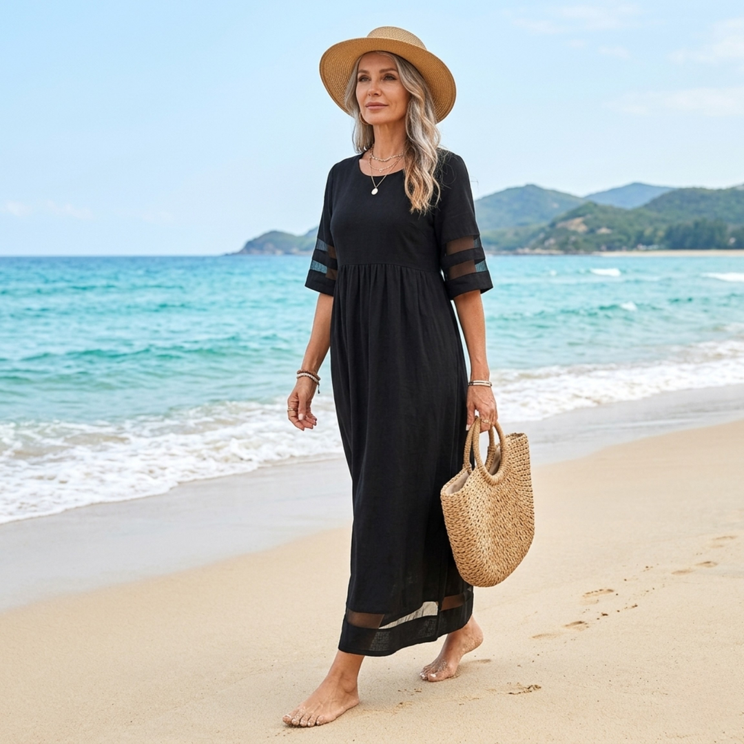 Elegant Flattering Women's Maxi Dress