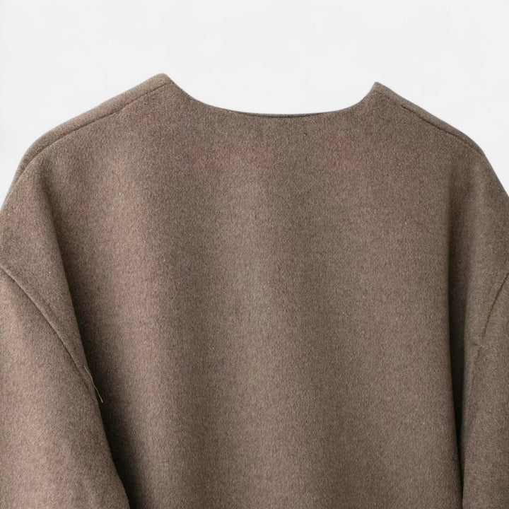 Elegant Belted Wrap Sweater for Women