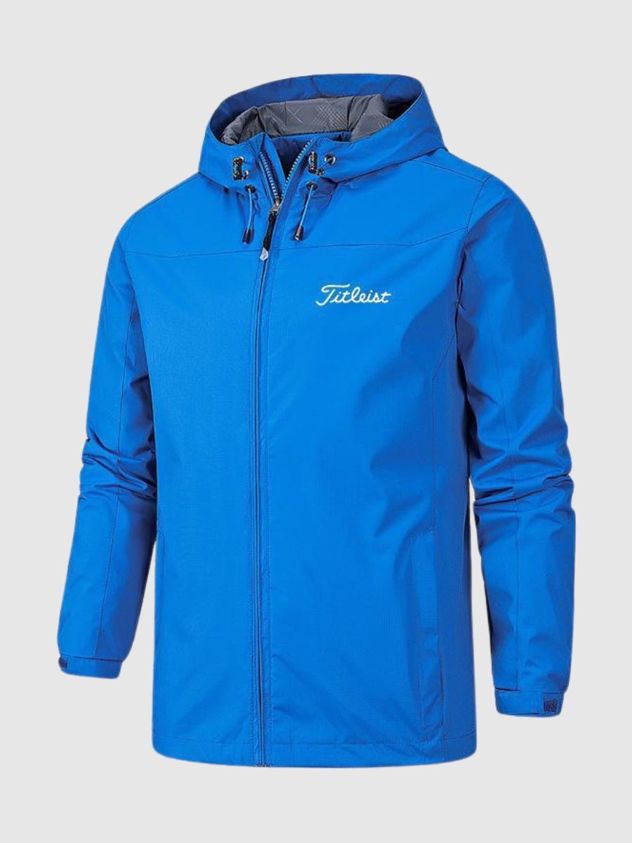 Waterproof Men's Rain Jacket - Breathable and Weatherproof for Outdoor Activities