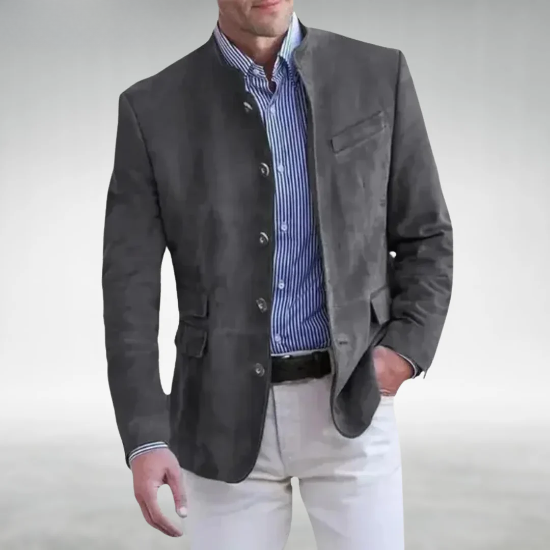 Suede Men's Jacket